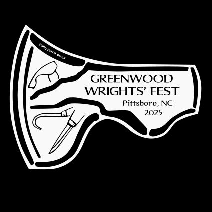 Sticker - 2025 GreenWood Wrights' Fest