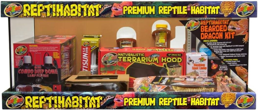 Zoo Med Laboratories SZMNTB21 Reptihabitat 20 Long Beard Dragon Starter Kit