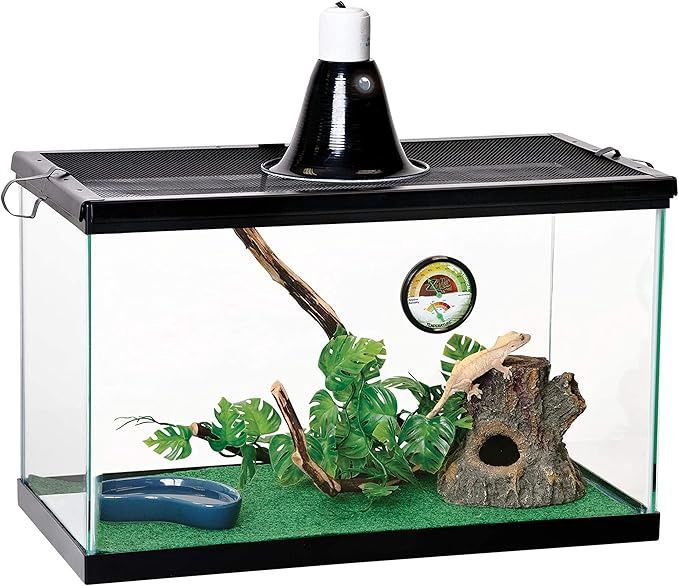 Zilla Basic Tropical Reptile Starter Kit, 10 Gallon Terrarium
