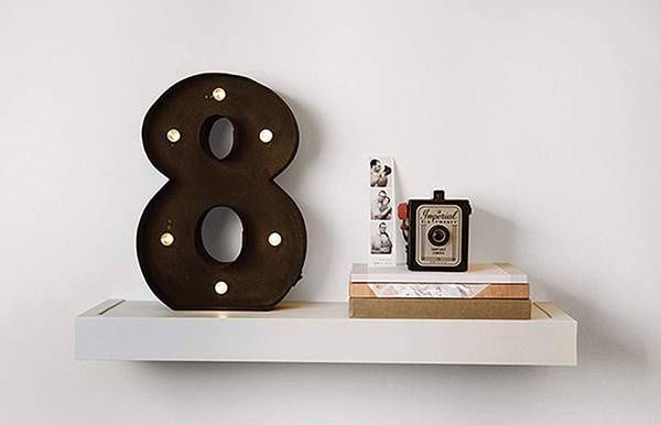 HIGH &amp; MIGHTY 515613 Modern 36&quot; Floating Shelf set of 2