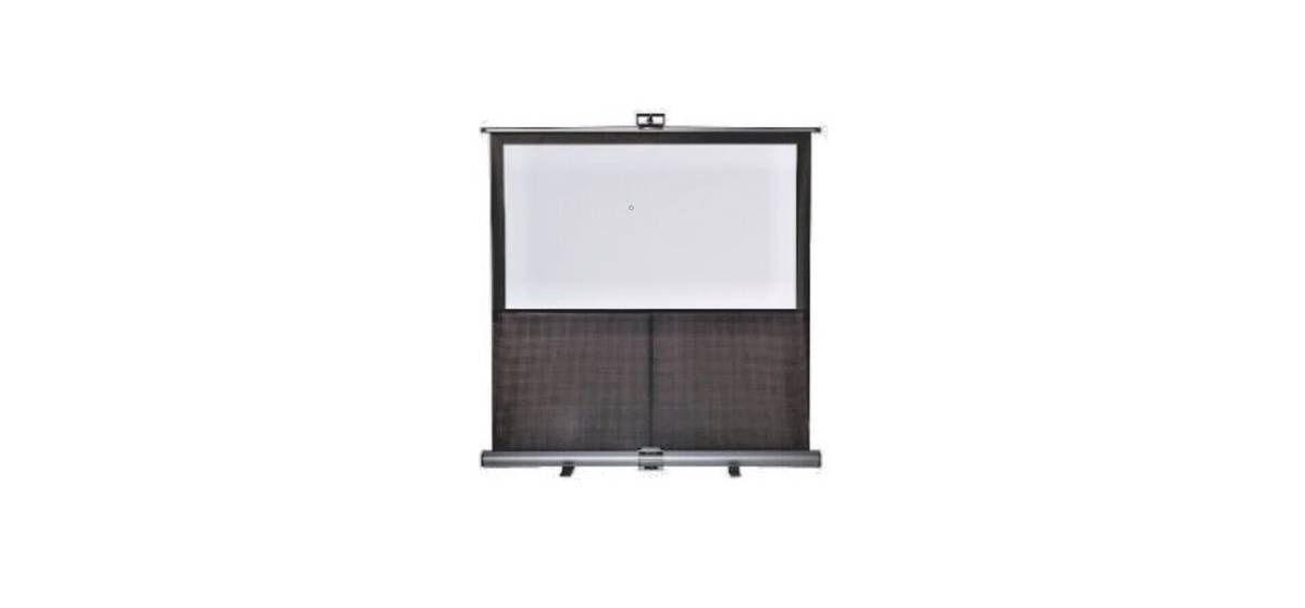 HP L1740A 60&quot; Projection Projector Screen Retractable HDTV Widescreen w/Feet
