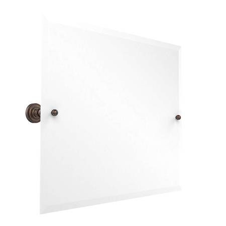 Allied Brass DT-93-VB Frameless Landscape Rectangular Tilt Mirror