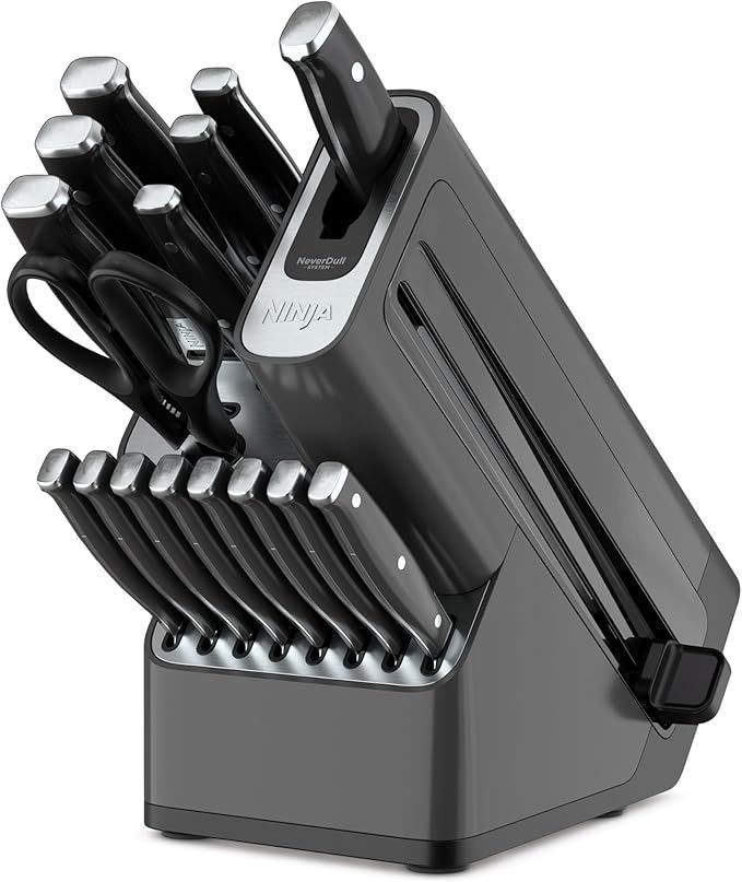 Ninja K32017 Foodi NeverDull Premium Knife System, 17 Piece