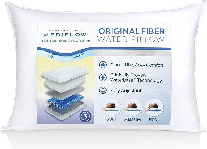 Mediflow Fiber: The First &amp; Original Water Pillow