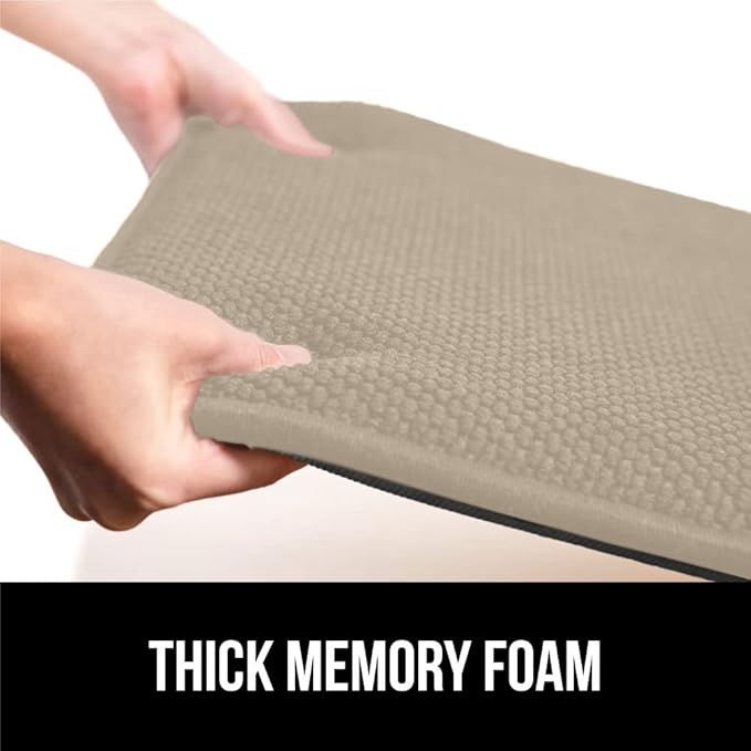Gorilla Grip Chair Cushions, Set of 8, 16x16, Memory Foam Pads - $35 (norton)