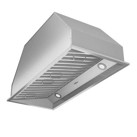 Ancona AN-1366 34 in. Pro Insert Range Hood with LED lights