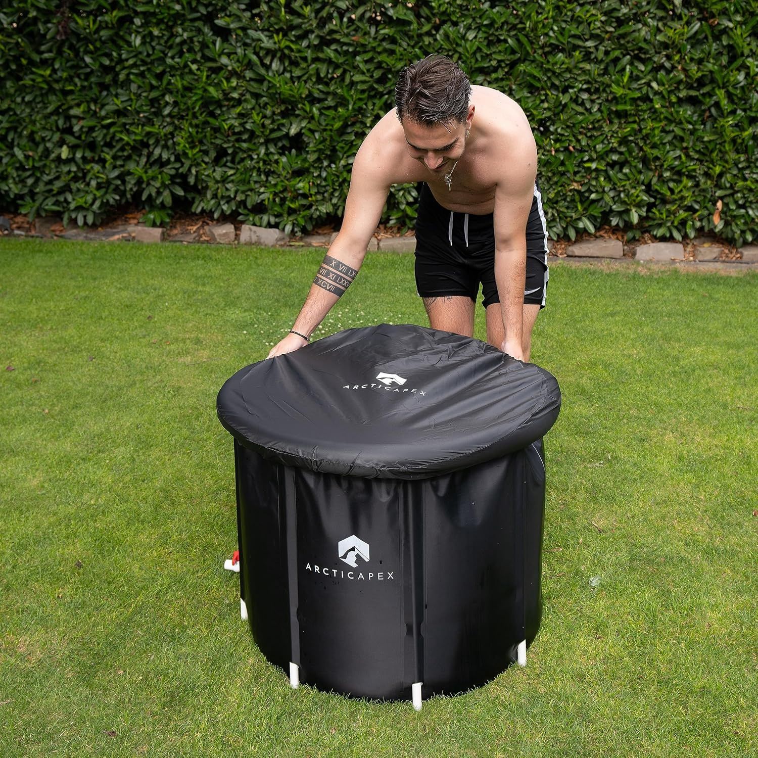 ArcticApex Portable Ice Bath Tub for Athletes and Wellness Seekers - Ultimate Ice Tubs for Cold Plunge Tub Outdoor Recovery Ice Pod Cold Tub Solution