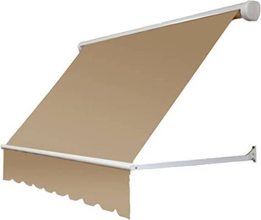 9-Feet Mesa Window Awning Retractable 24-Inch H X 24-Inch D Tan