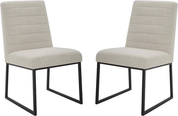 Rivet Decatur Modern Upholstered Dining Chair, Set of 2