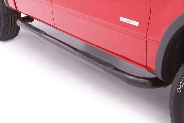Lund 23081816 Black Steel 3&quot; Round Bent Nerf Bars 08-18 toytoa sequoia
