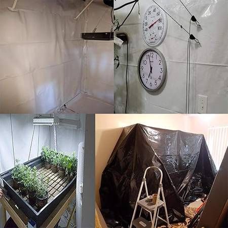 Black Plastic Sheeting for Garden,Black and White Panda Film, 10&#39;x100&#39;