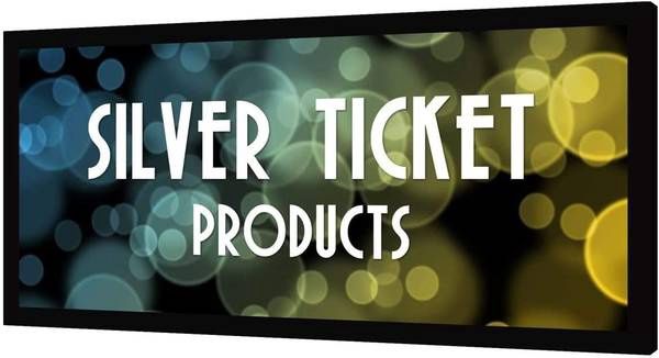 Silver Ticket Products home theater 4k movie projection screen