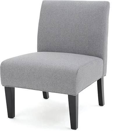 Christopher Knight Home Kassi Fabric Accent Chair, Grey
