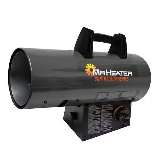 Mr. Heater Contractor Series 60,000 BTU Forced Air Propane Outdoor Space Heater with 10 ft. Hose and Regulator