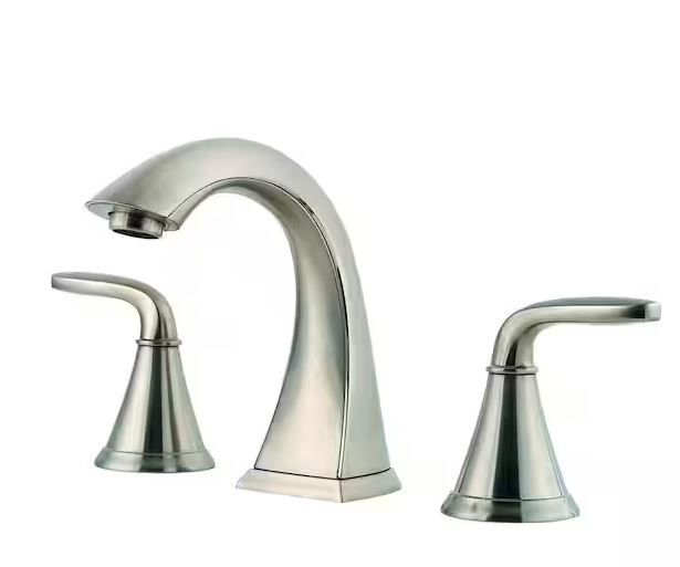 Pfister Pasadena 8 in. Widespread 2-Handle Bathroom Faucet in Brushed Nickel