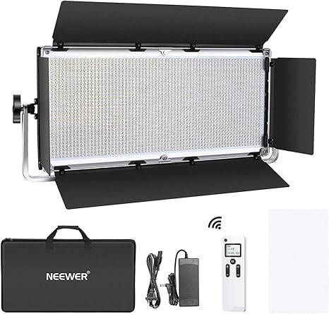 NEEWER Advanced 2.4G 1904 LED Video Light, Dimmable Bi-Color LED Panel