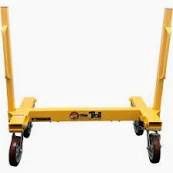Troll Drywall cart with Skid Plate, Yellow