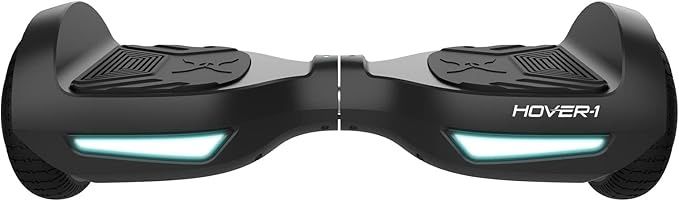 Hover-1 Drive Electric Hoverboard | 7MPH Top Speed, 3 Mile Range, Long Lasting Lithium-Ion Battery, 6HR Full-Charge, Path Illuminating LED Lights