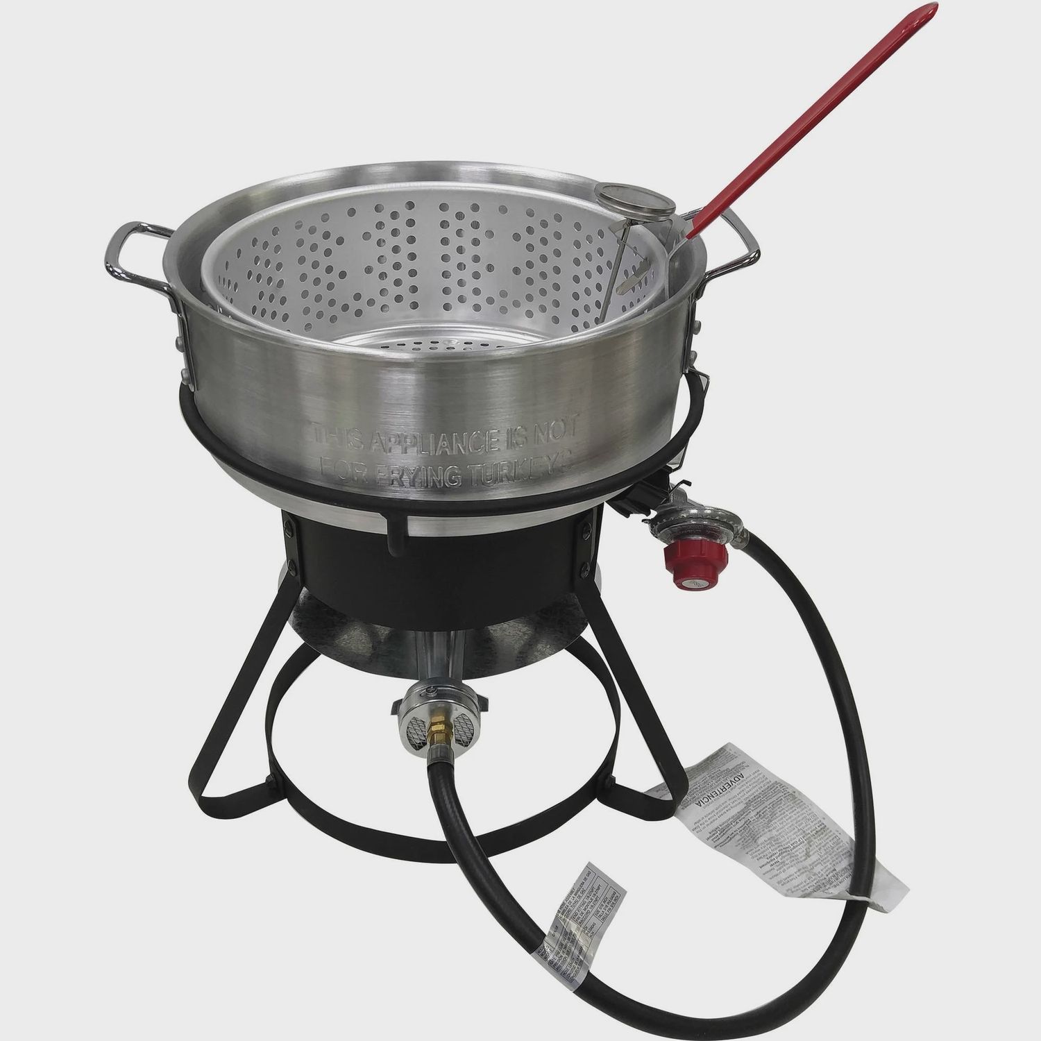 GrillSmith Fish Fryer &amp; Outdoor Cooker, 6.5 QT