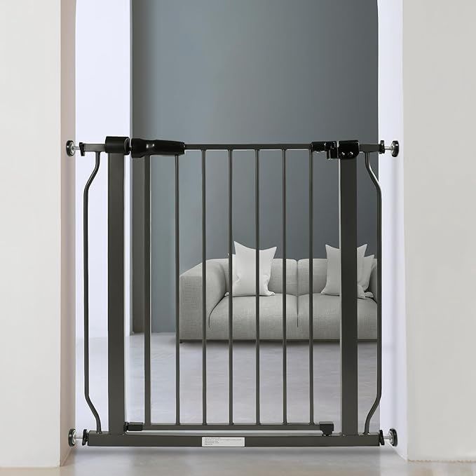 BalanceFrom Easy Walk-Thru Safety Gate for Doorways 29.1&quot;W x 30&quot;H