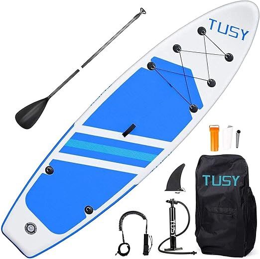 TUSY 11FT Inflatable Stand Up Paddle Board with SUP Accessories