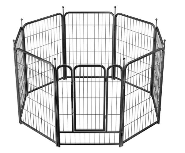 Dog Playpen 8 Panels 40Inch Heavy Duty