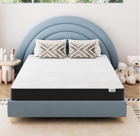 5 Inch Twin Memory Foam Mattress - Medium Firm Feel - Gel Infusion