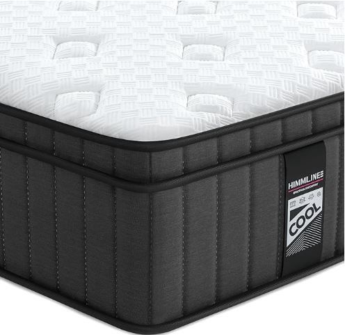 Twin XL Mattress, 10 Inch Hybrid Mattress, Gel Memory Foam and Pocket Spring Twin XL