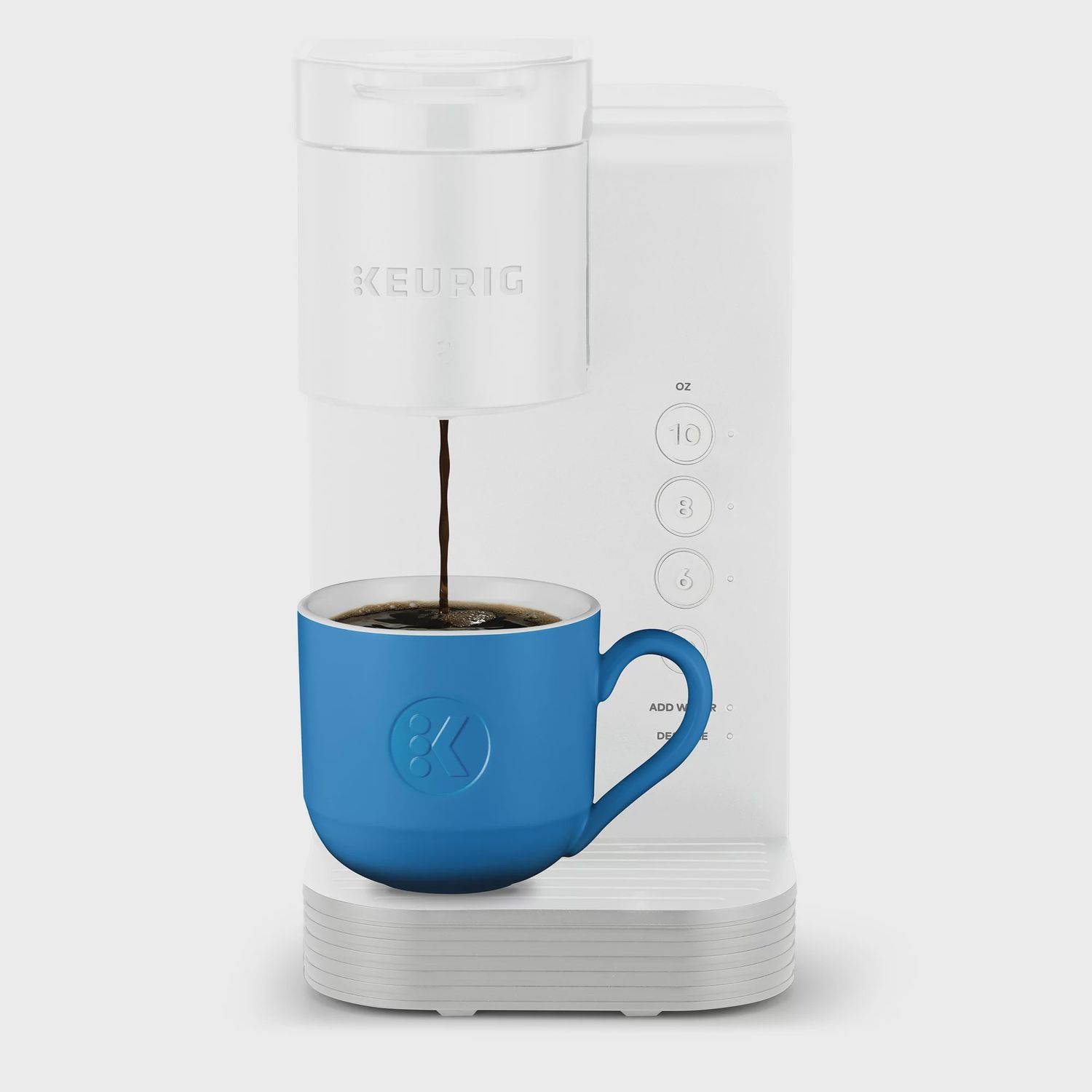 Keurig K-Express Essentials Single-Serve K-Cup Pod Coffee Maker, Cloud White