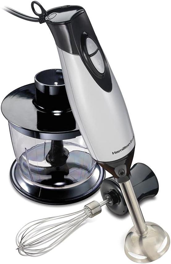 Hamilton Beach 59765 2 Speed Hand Blender with Chopping Bowl