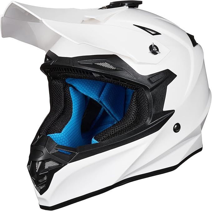 ILM adult Dirt Bike Helmets ATV Motocross Dirtbike Helmet with Super Soft Liner Camera Mount for Adult Men Women Motorcycle Dual Sport DOT Model-216