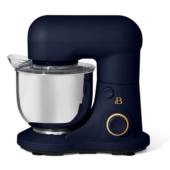Beautiful 3.5 Qt Stand Mixer, Starry Night with Flat Beater, Dough Hook, Balloon Whisk