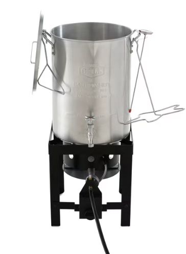 Expert Grill 30qt Turkey Fryer with Spigot and accessories