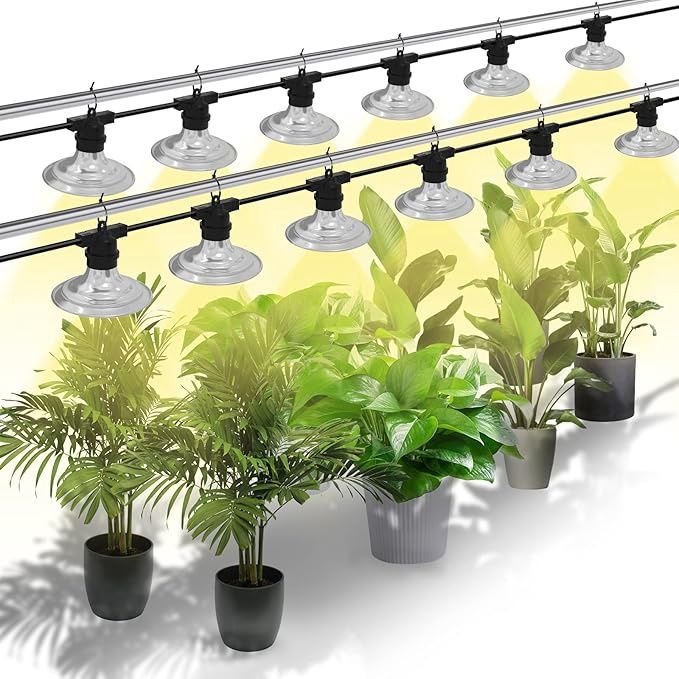 SEEYANG Grow Lights for in/outdoor 42&#39; String Grow Lights 12 Pack