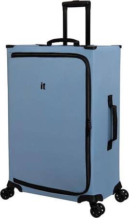 it luggage MaXpace 31&quot; Softside UltraLight Checked Spinner Placid Blue