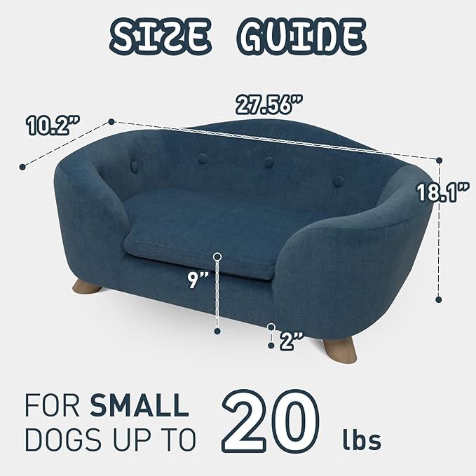 SHAVI Dog Sofa Pet Couch for Samll Pet Dog and Cats