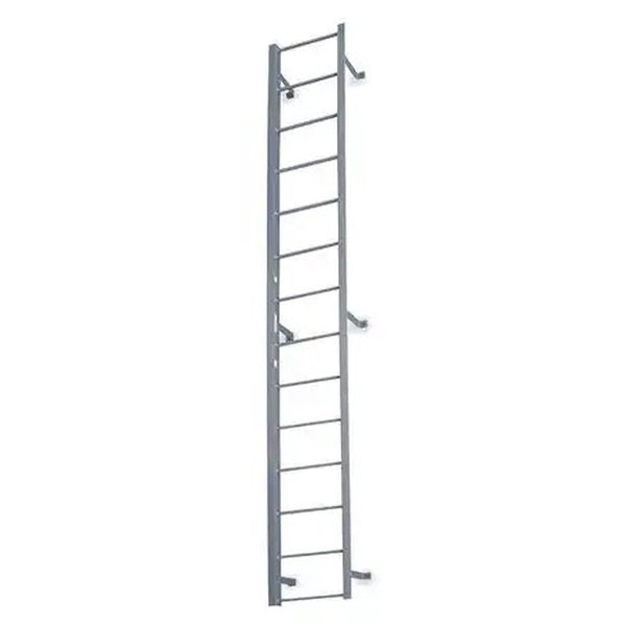 Cotterman - F6S Fixed Steel Ladder | 1 Section / Overall Length 5 Ft 3 In / No Handrail