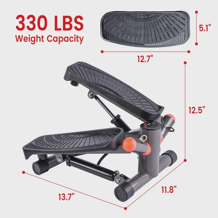 Stair Stepper Machine with Resistance Bands