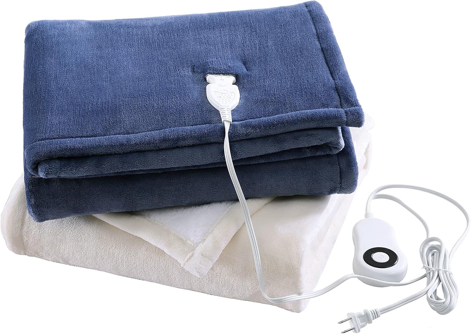 Eddie Bauer - Heated Throw Blanket, Warming Bedding with Indetectable Wires, Impossible to Feel Invisiwire Technology &amp; Cozy Sherpa Reverse, Throw, Flint Stone