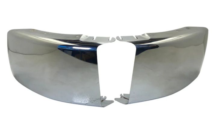 FR-115A L FR-115A R Freightliner Chrome Front Bumper Left &amp; Right Side