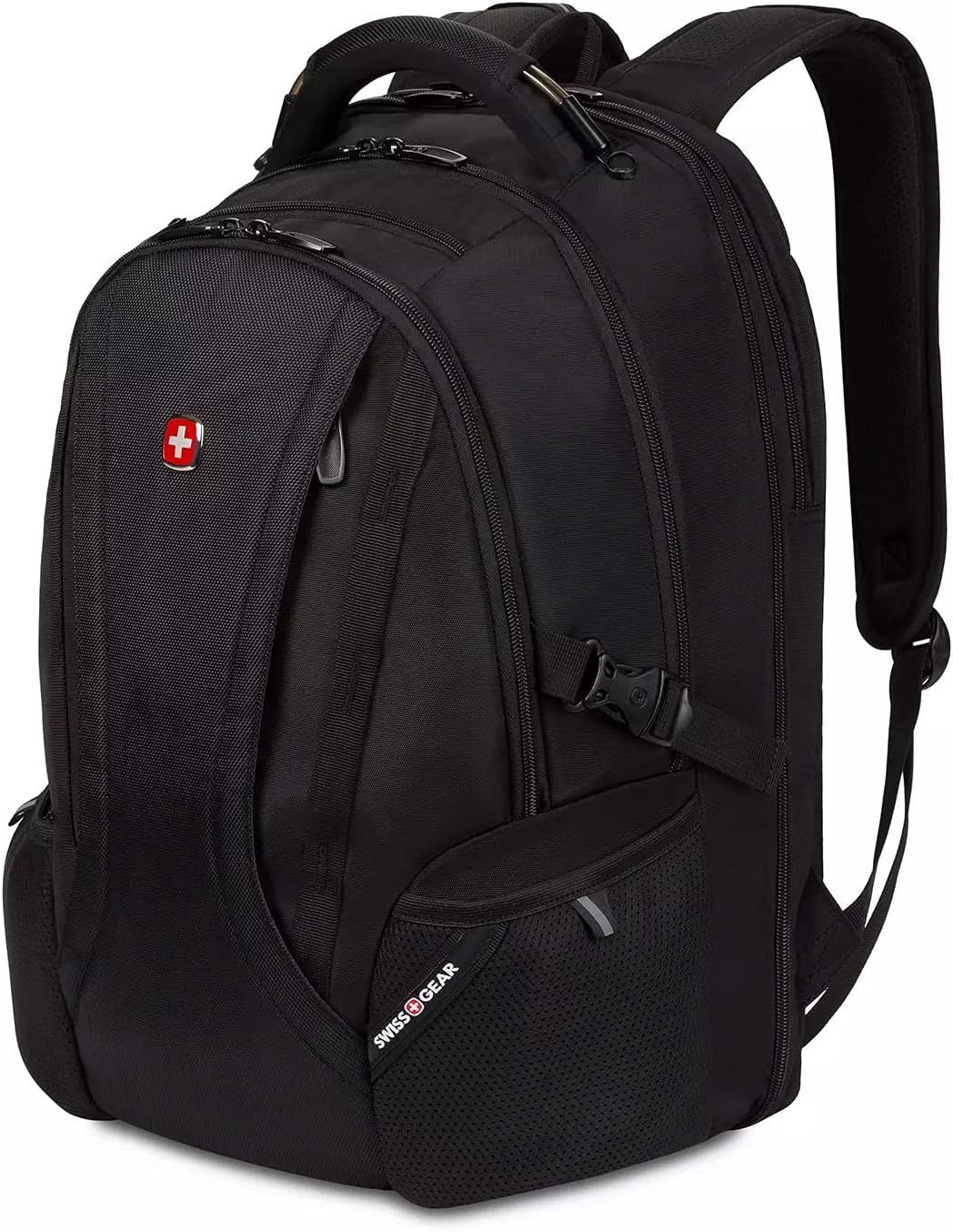 SwissGear 3760 ScanSmart Laptop Backpack, Black