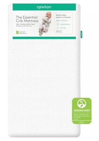 Newton Essential Crib Mattress Waterproof - White