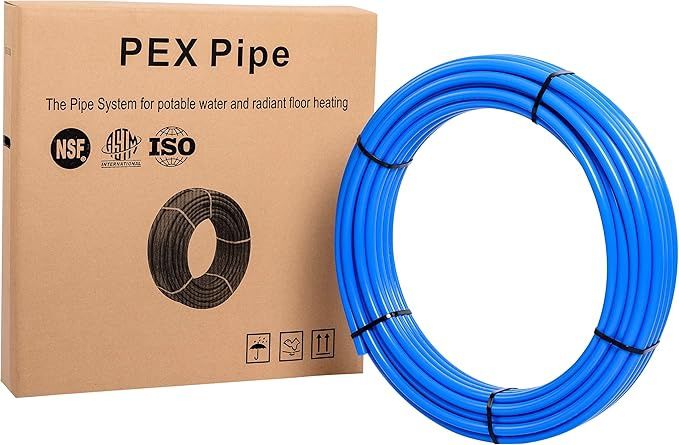 EFIELD 1-inch 100 Ft Pex-b Piping Blue Color, NSF Certified for Potable