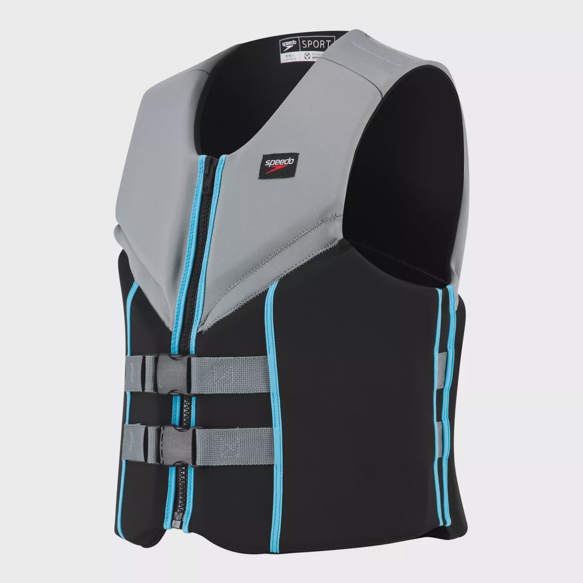 Speedo Adults Life Jacket Vest PFD USCG Approved 14+ Years Mens Sport medium