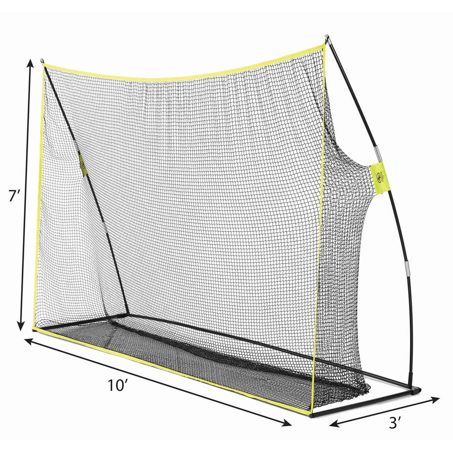 Athletic Works Large Golf Training Net W/Hitting Mat