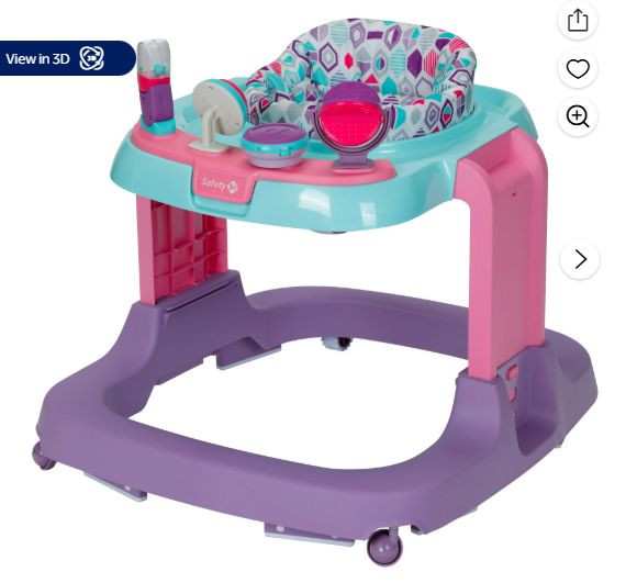 Safety 1st Ready,Set, Walk! Activity Center, Lavendar Buzz