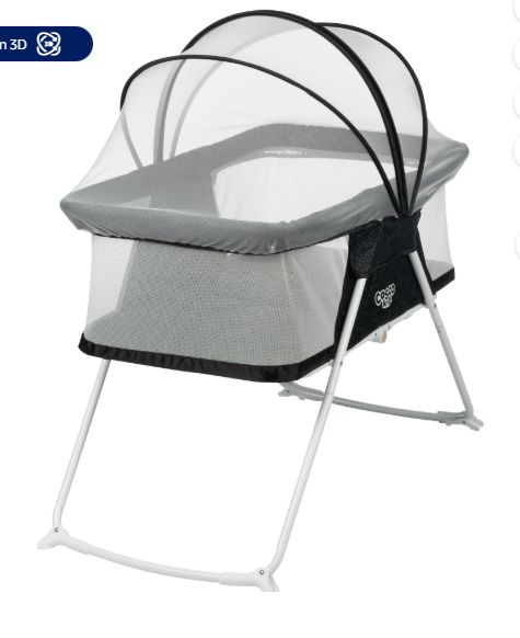 Cosco Kids Sleep Spot Baby Bassinet, Noir Dot, Infant