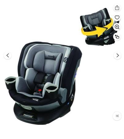 Safety 1st Turn and Go 360° Rotating All-in-One Convertible Car Seat