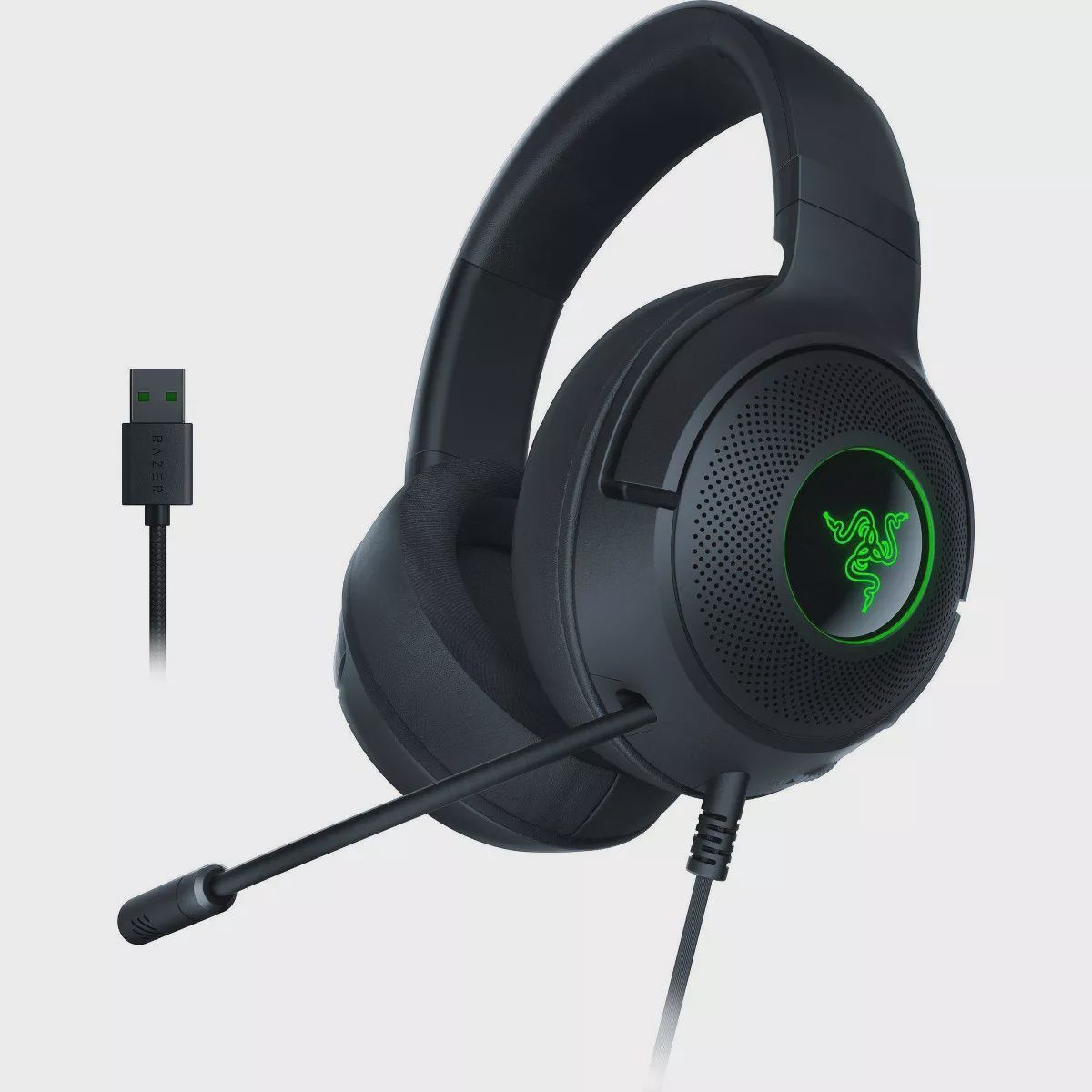 Razer Kraken V3 X Wired USB Gaming Headset for PC