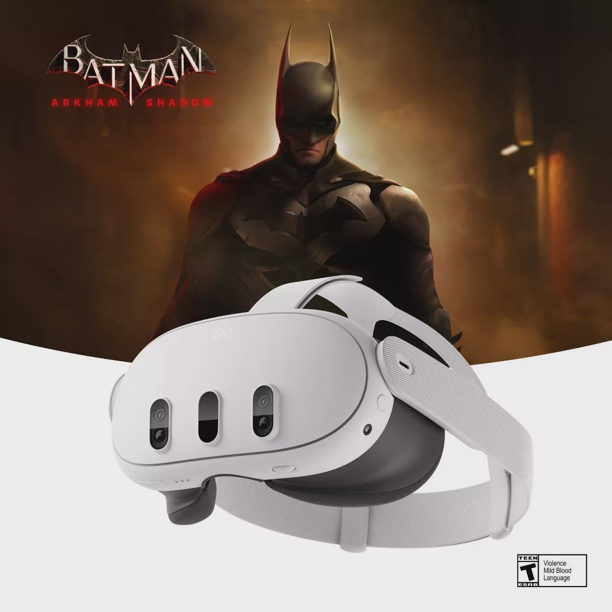 Meta Quest 3 512GB — Ultimate Mixed Reality Experiences — Get Batman: Arkham Shadow